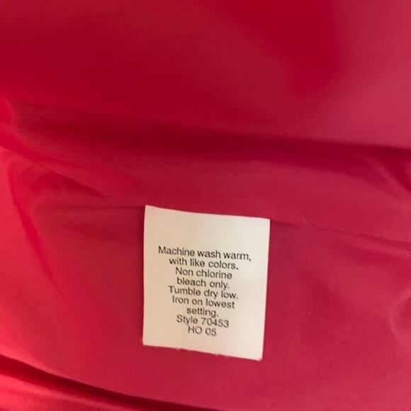 J. Crew Puffer Down Full Zip Button Berry Pink Vest | S - Picture 7 of 7